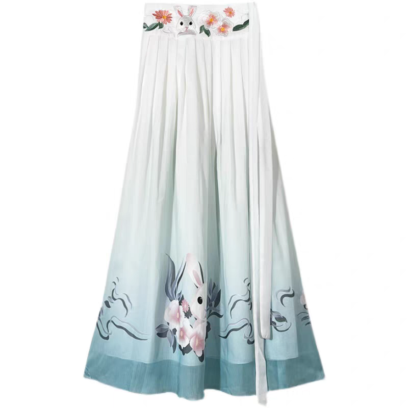 Hanfu Single Skirt汉服一片式下裙S-XL