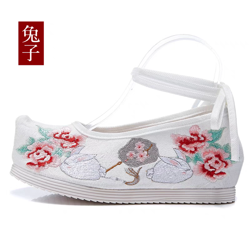 刺绣绣花鞋35-41
