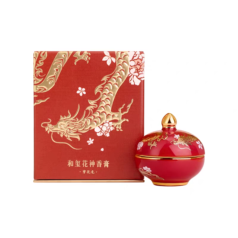 Forbidden City | Twelve Flower Deities Solid Perfume – Museum Cultural & Creative Gift for Weddings, Birthdays, Women's Souvenir