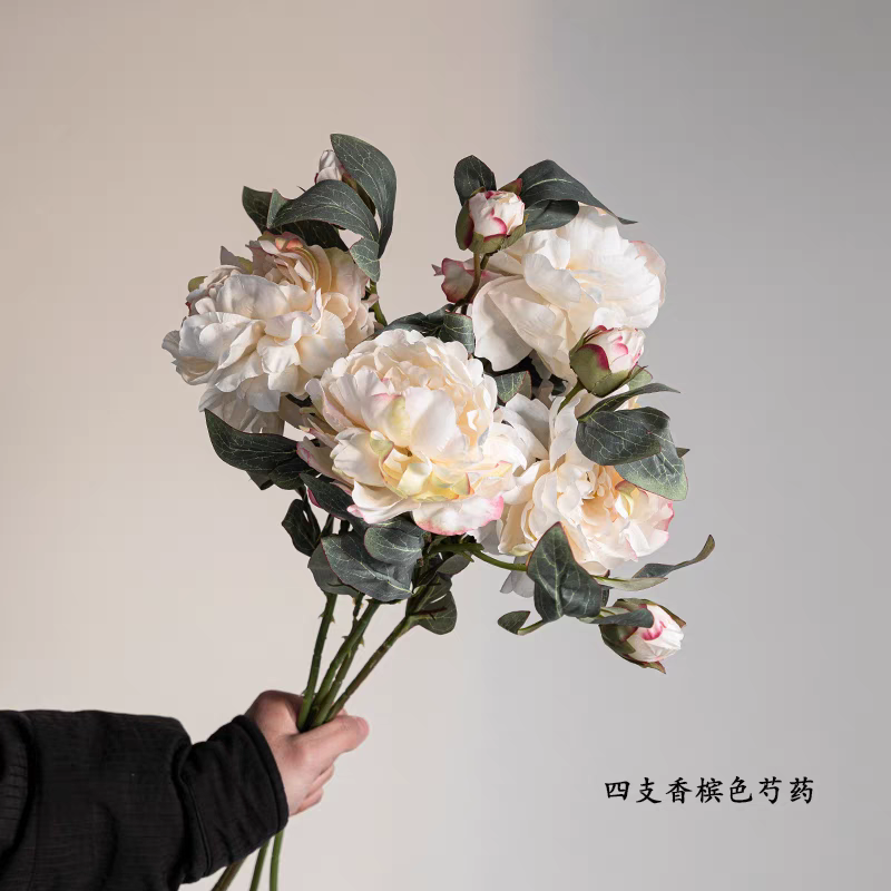 中古侘寂风插花摆件