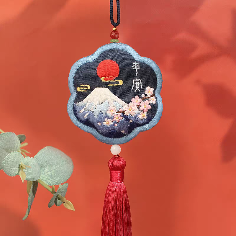 DIY Embroidery Material Kit香囊刺绣DIY材料包
