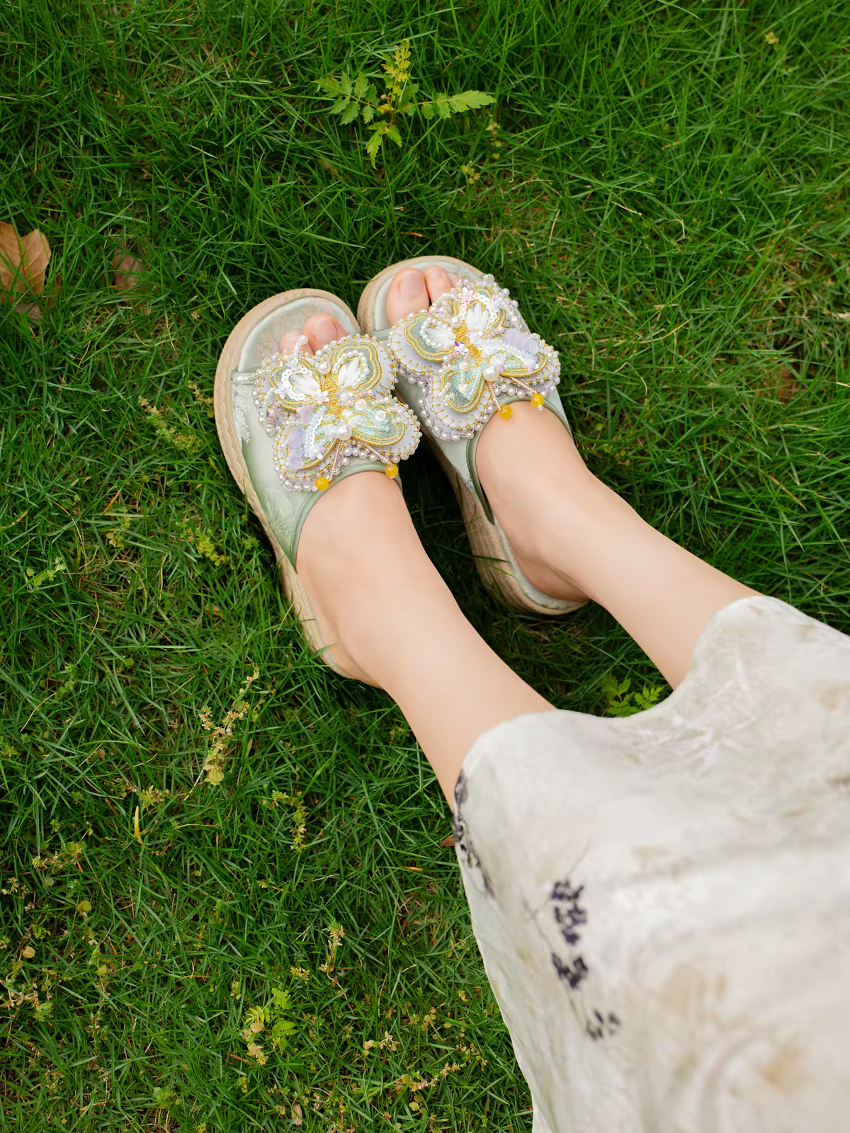 Chinese Embroidered Shoes | 绣花鞋 | Traditional Hanfu Shoes size 34-40