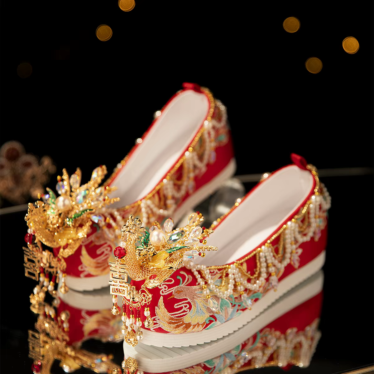 Ancient Chinese Hanfu Shoes |Traditional Chinese Wedding Shoes