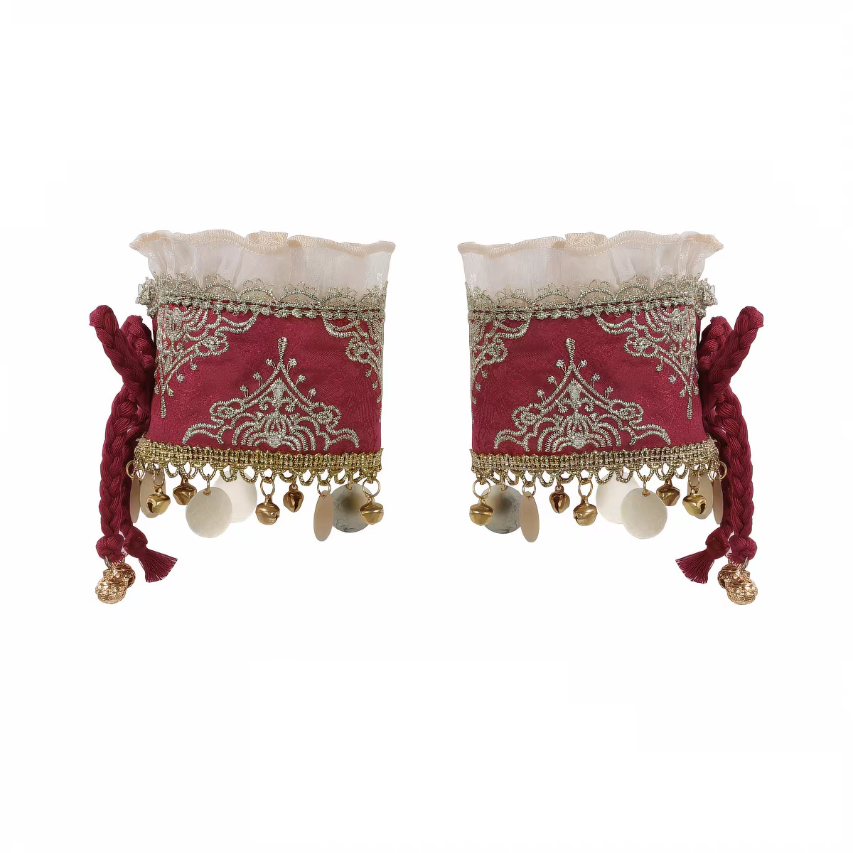 Dunhuang Flying Apsaras Hanfu — Exotic-style Han-element Tang Dynasty-style Lantern Pants & Red Top Set