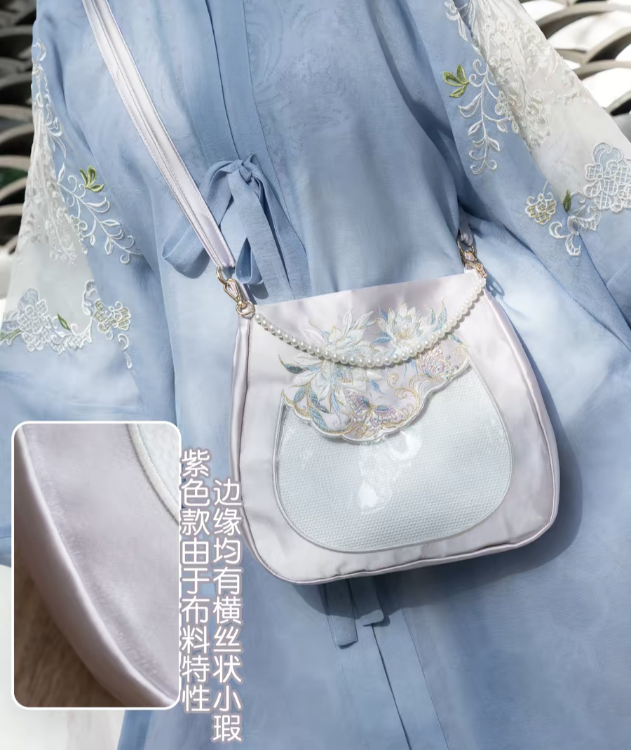 Antique style handbag古风手提包