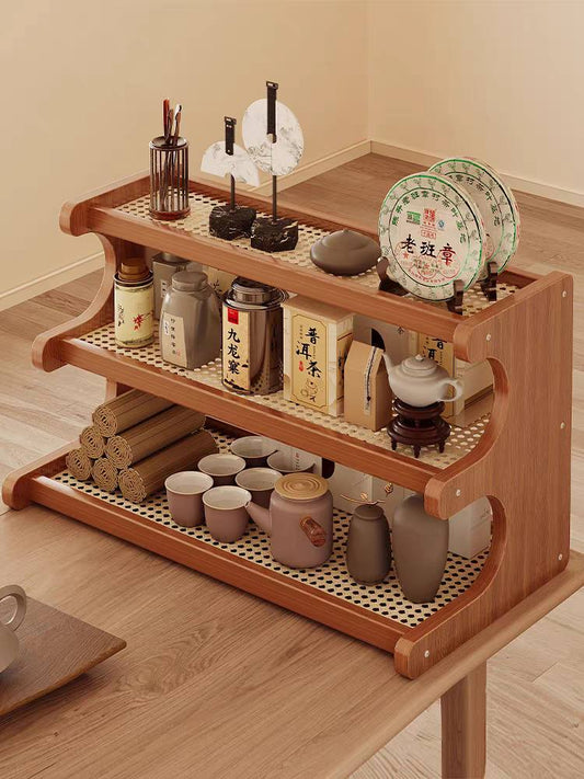 Cup holder/storage rack for dining table, tabletop cup holder, teacup/water cup/coffee cup/tea set storage, tabletop cups
