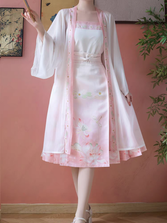 Set padanan Hanfu S-XL