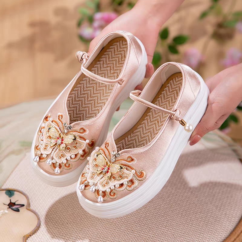 Chinese Embroidered Shoes | 绣花鞋 | Traditional Hanfu Shoes size 35-40