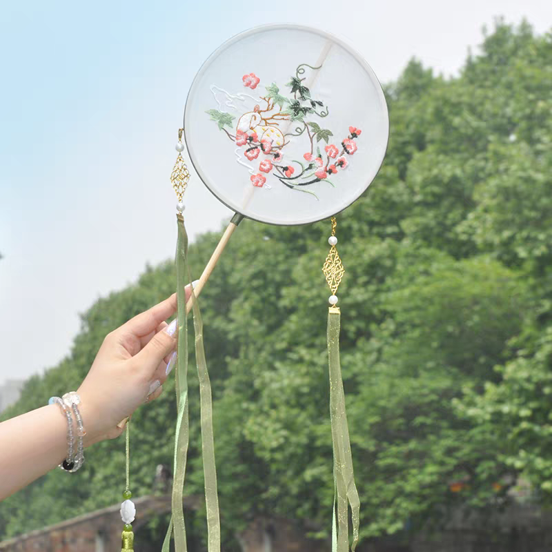 汉服古风团扇