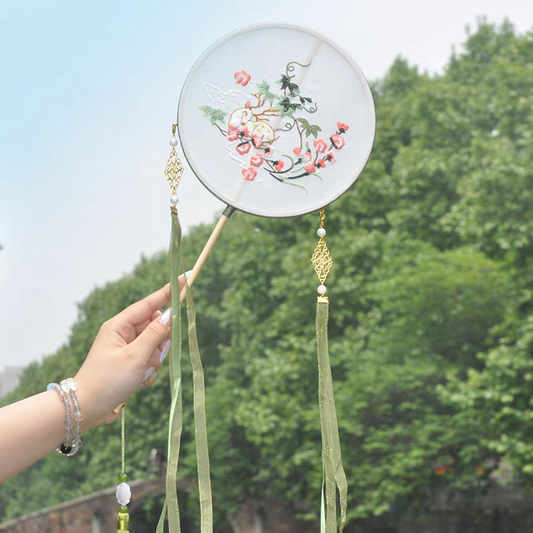 汉服古风团扇
