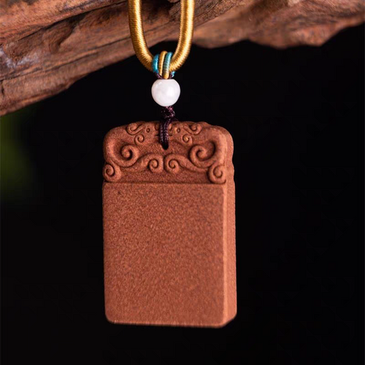 Traditional handmade incense plaques