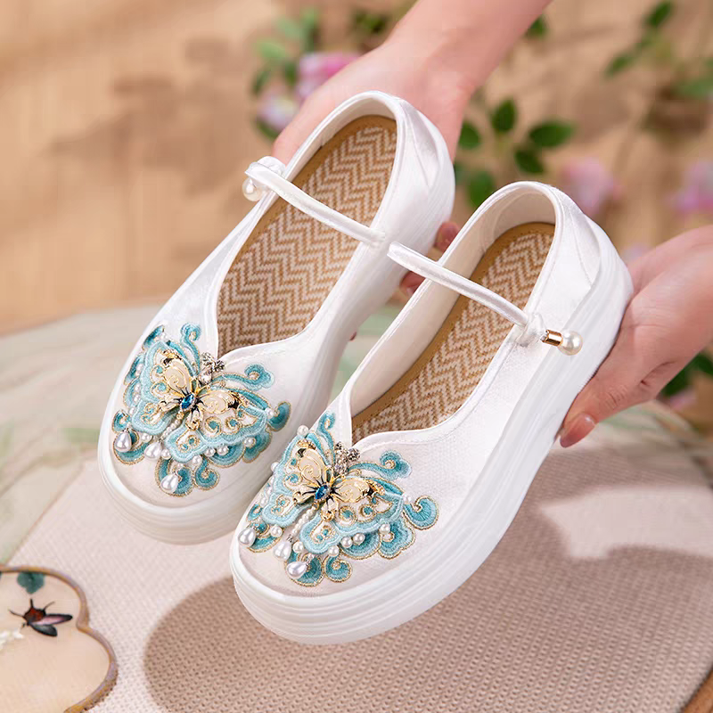 Chinese Embroidered Shoes | 绣花鞋 | Traditional Hanfu Shoes size 35-40