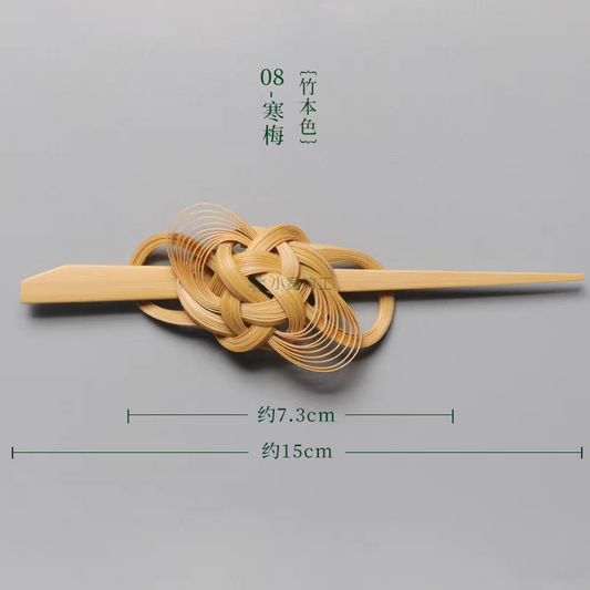 Intangible Cultural Heritage Bamboo Woven Hair Clip | A Meaningful Chinese Gift