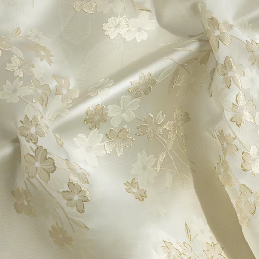 Premium Chinese Fabric for Hanfu, Qipao & Accessories – Jacquard Brocade & Silk Satin – Perfect for Bags, Dresses & DIY Chinese-Inspired Items