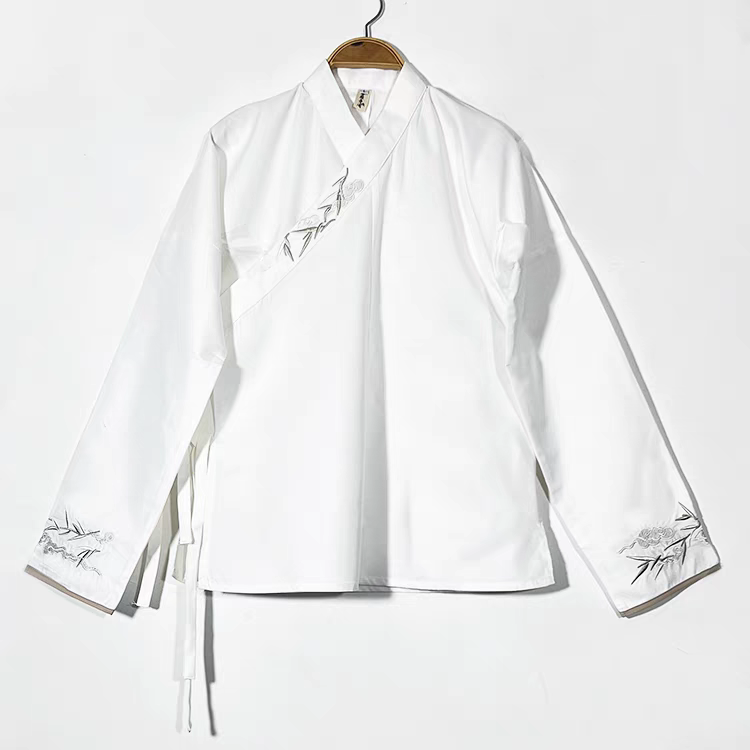 Hanfu Cross-Collar Stand-Up Collar Pipa Sleeve Top汉服交领立领琵琶袖上衣S-XL