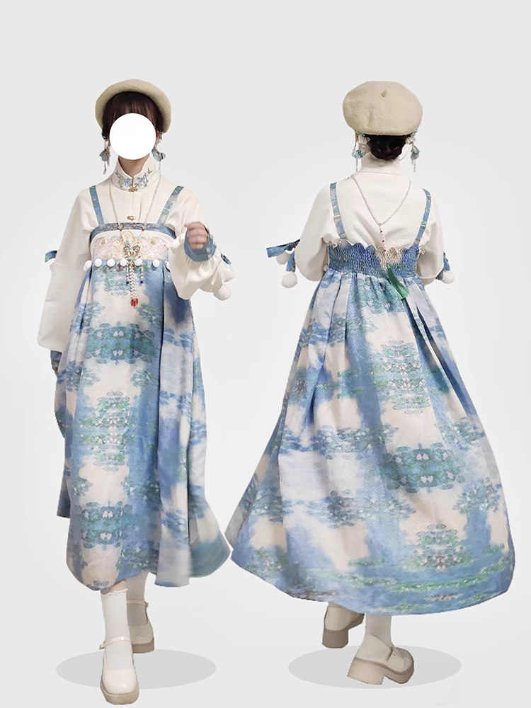 Han-style halter tops that reach the chest汉元素S-L