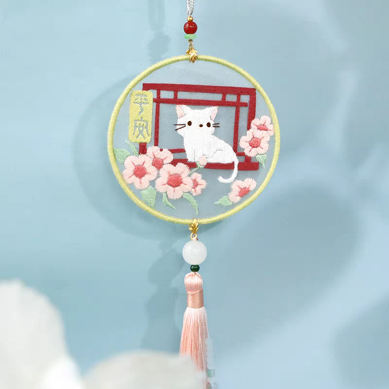 DIY Embroidery Material Kit刺绣材料包DIY