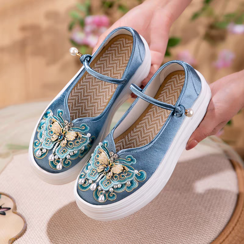 Chinese Embroidered Shoes | 绣花鞋 | Traditional Hanfu Shoes size 35-40