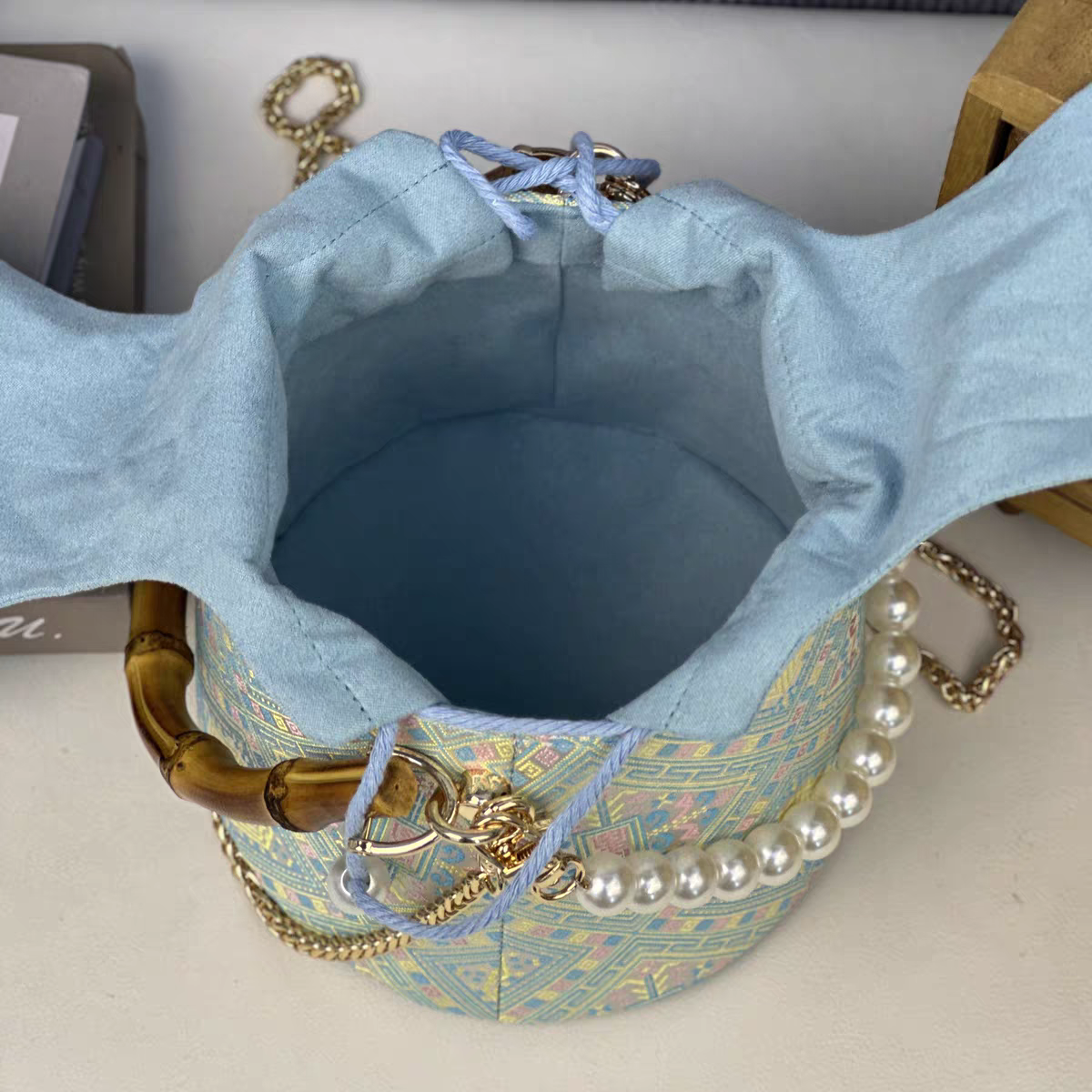 Zhuang Brocade Bag | Handmade Chinese Textile Art Handbag Inspired by Traditional Weaving