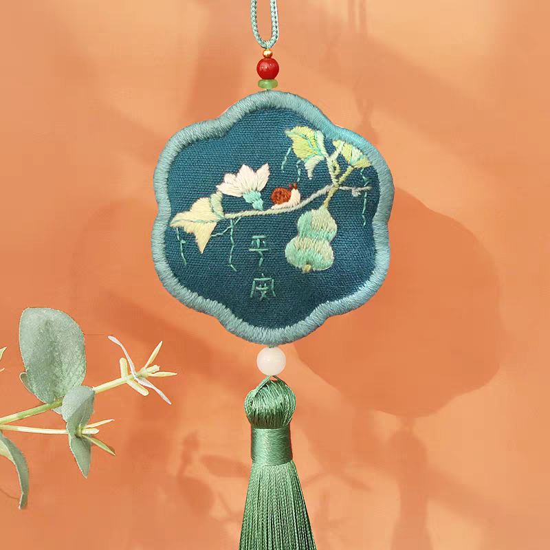 DIY Embroidery Material Kit香囊刺绣DIY材料包