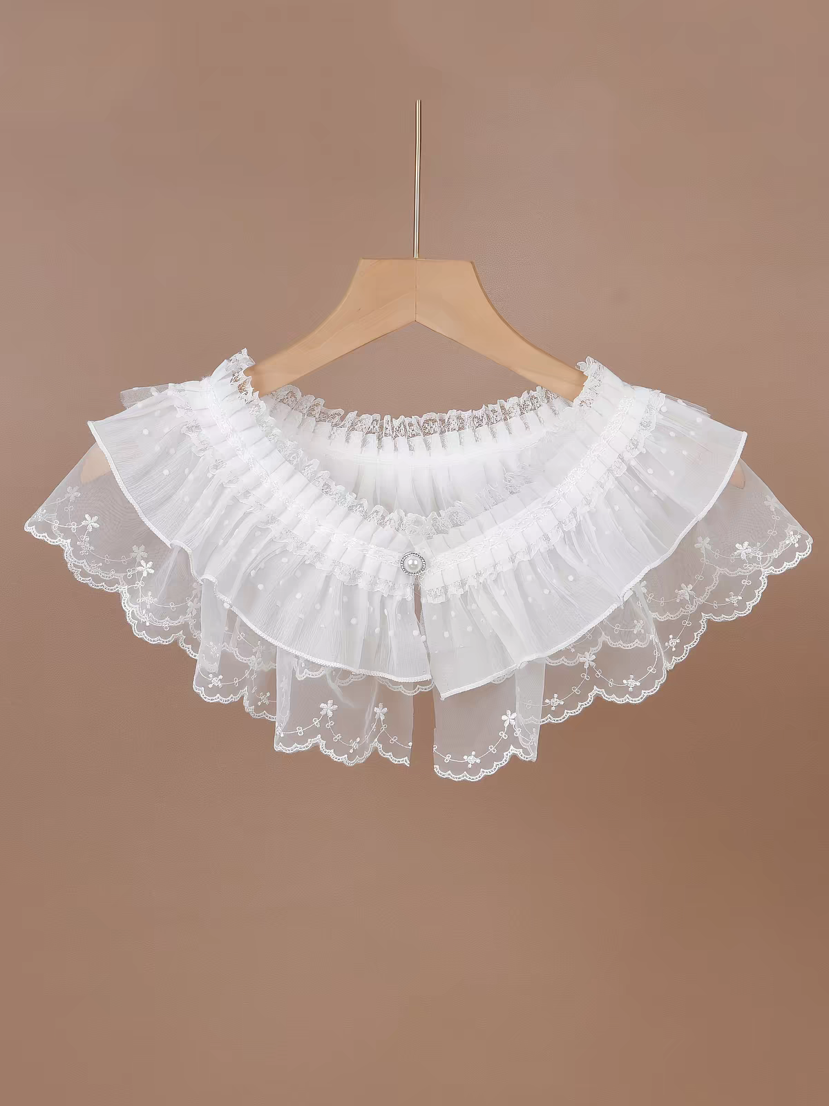 云肩Yunjian Chinese Cloud Collar – Traditional Embroidered Cape for Hanfu & Qipao