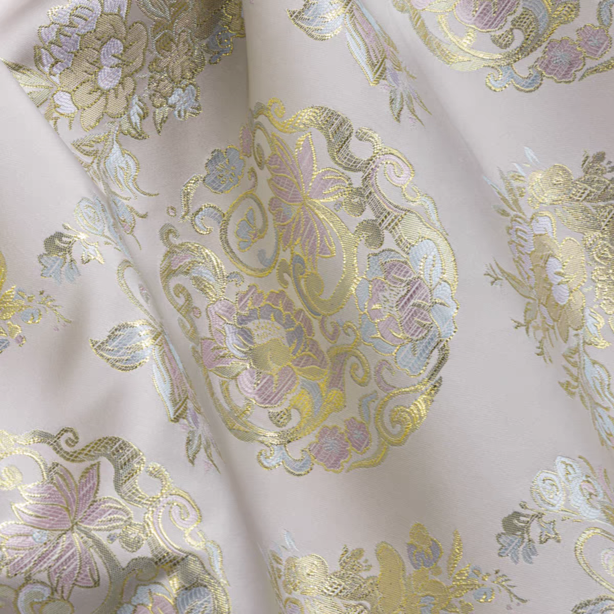 Premium Chinese Fabric for Hanfu, Qipao & Accessories – Jacquard Brocade & Silk Satin – Perfect for Bags, Dresses & DIY Chinese-Inspired Items