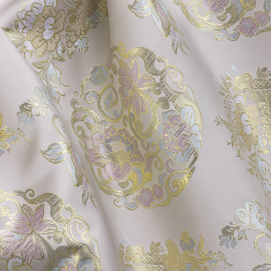 Premium Chinese Fabric for Hanfu, Qipao & Accessories – Jacquard Brocade & Silk Satin – Perfect for Bags, Dresses & DIY Chinese-Inspired Items