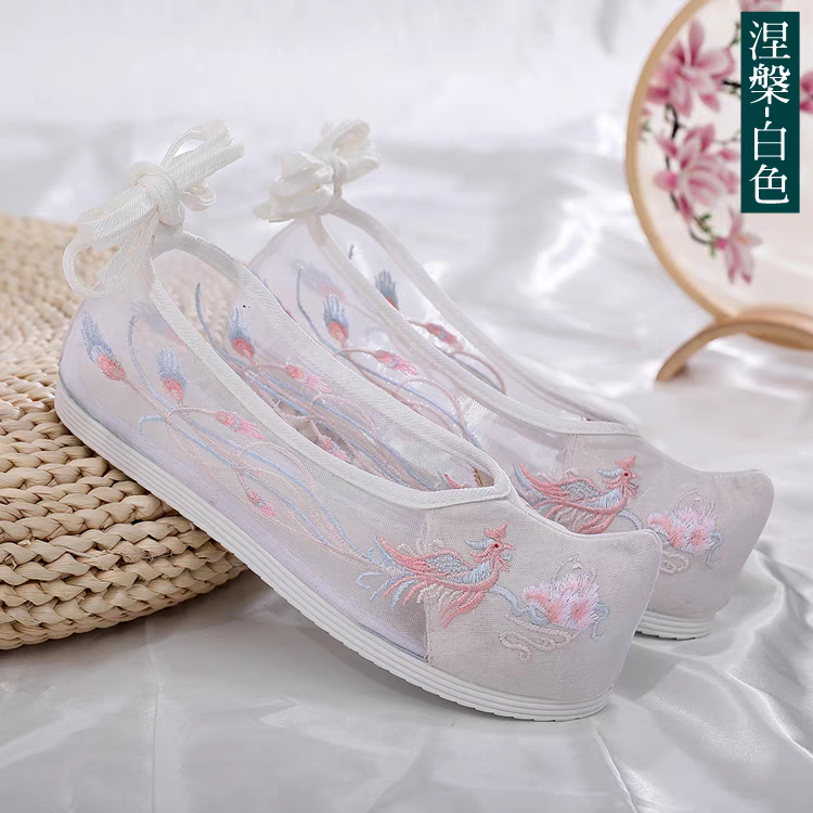 网纱绣花鞋34-40