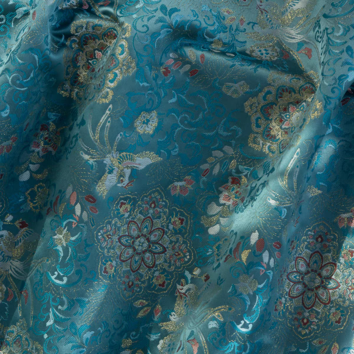 Premium Chinese Fabric for Hanfu, Qipao & Accessories – Jacquard Brocade & Silk Satin – Perfect for Bags, Dresses & DIY Chinese-Inspired Items