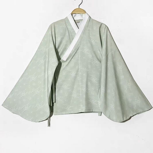 汉服交领琵琶袖上衣S-XL