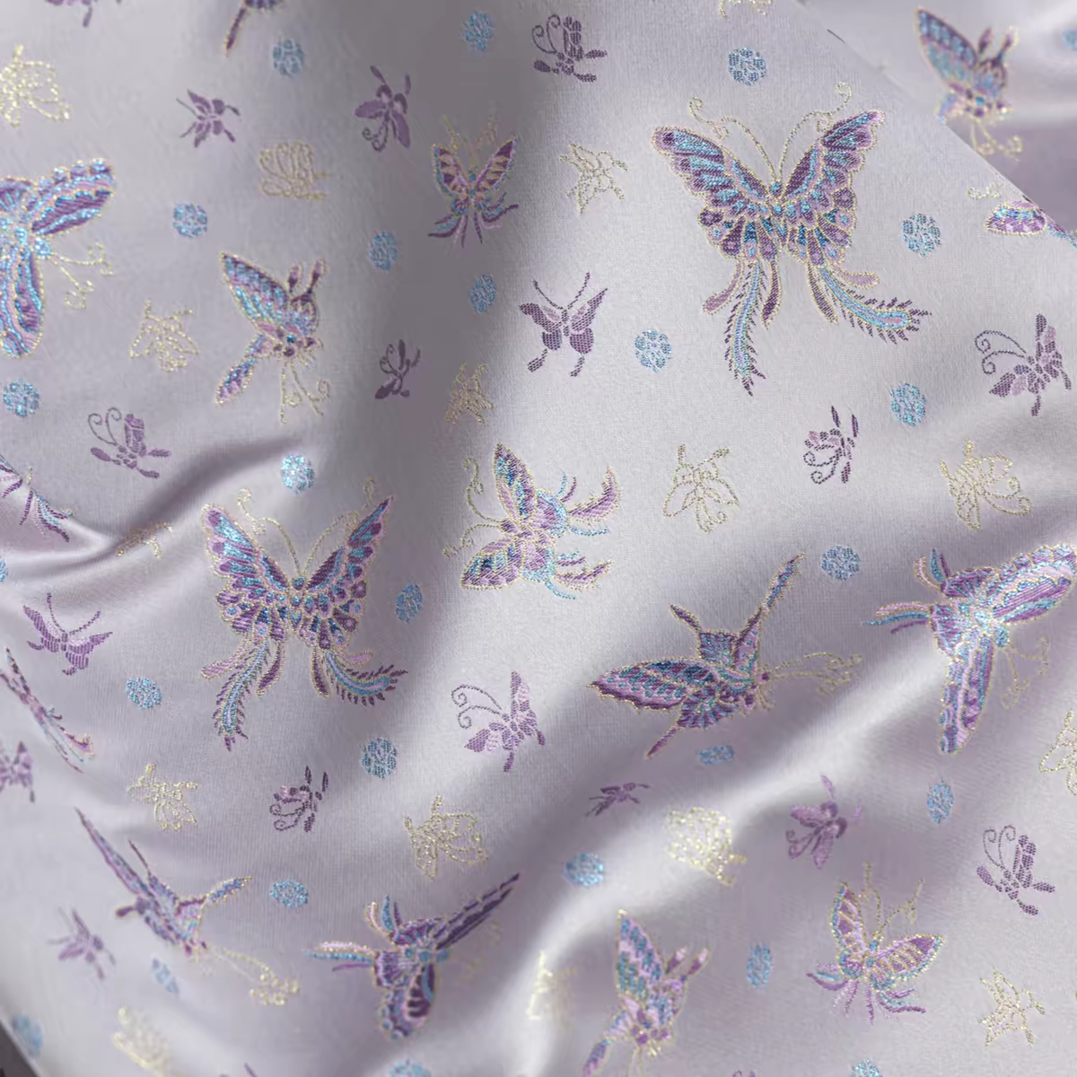 Premium Chinese Fabric for Hanfu, Qipao & Accessories – Jacquard Brocade & Silk Satin – Perfect for Bags, Dresses & DIY Chinese-Inspired Items