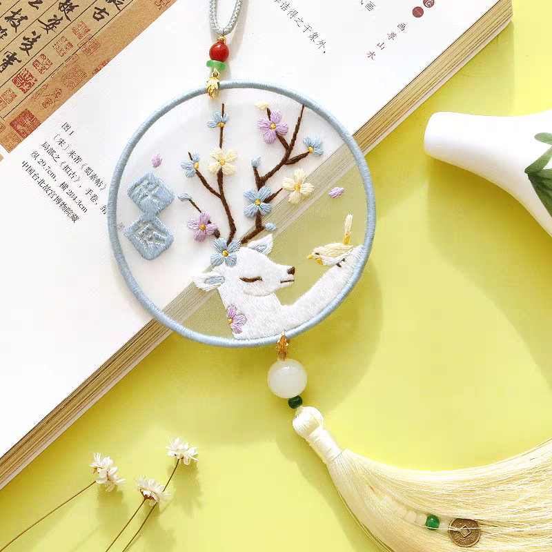 DIY Embroidery Material Kit刺绣材料包DIY