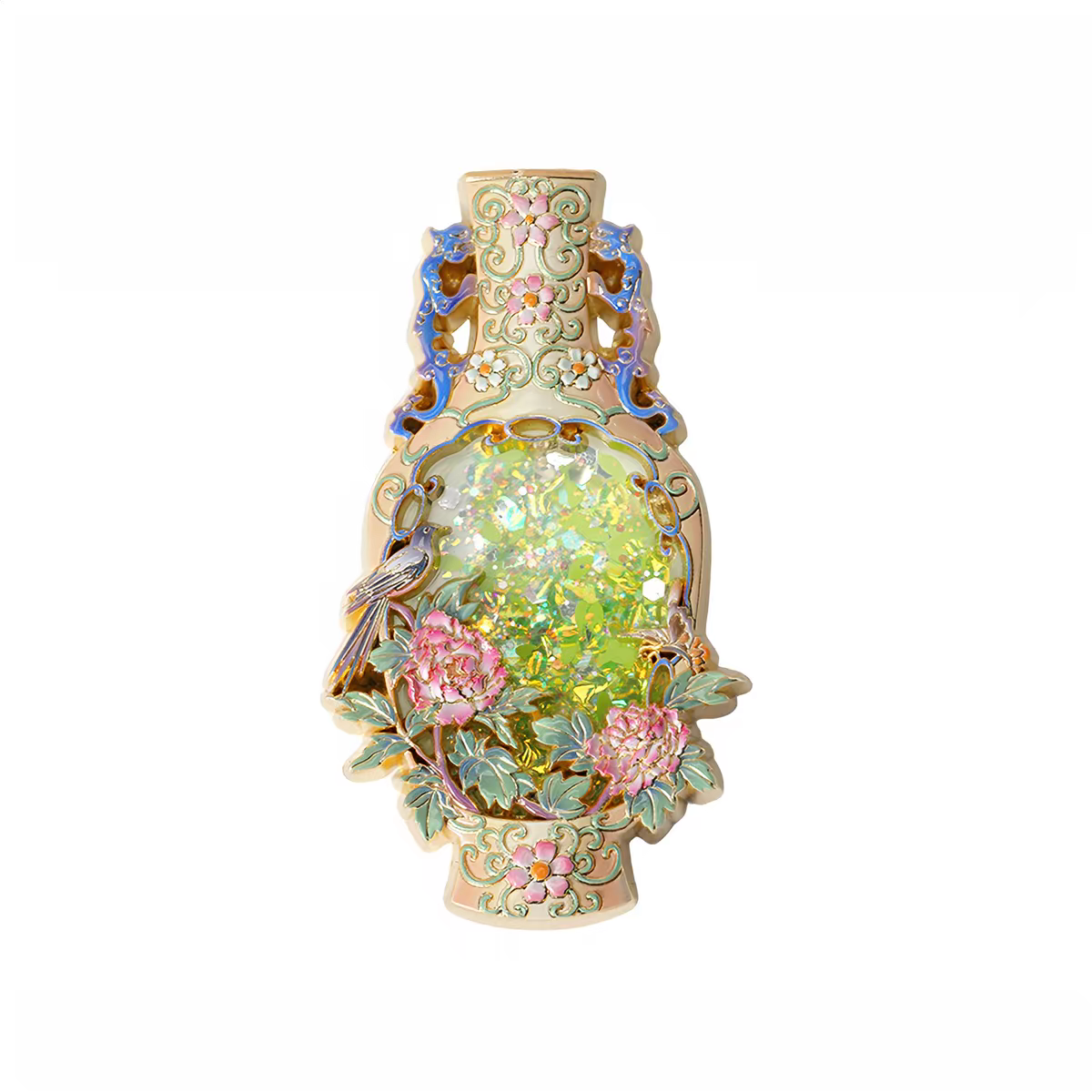 Forbidden City Treasures — Floral & Bird Fridge Magnets