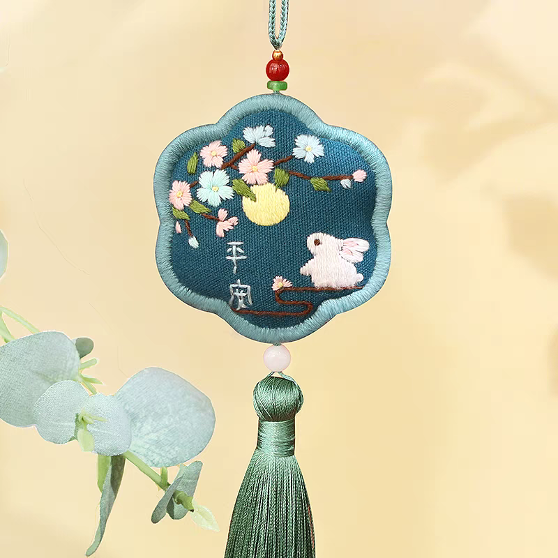 DIY Embroidery Material Kit香囊刺绣DIY材料包