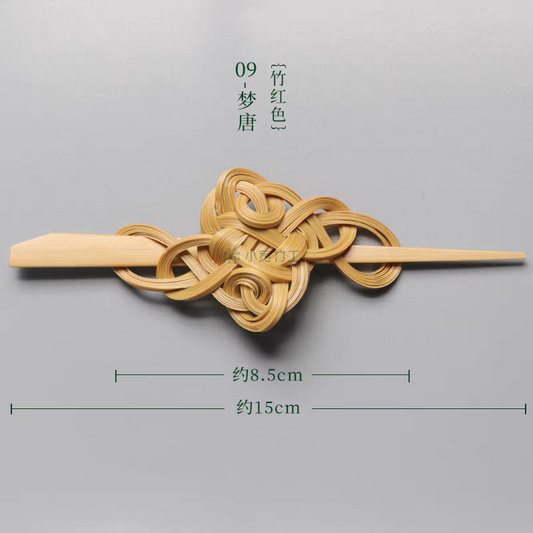 Intangible Cultural Heritage Bamboo Woven Hair Clip | A Meaningful Chinese Gift