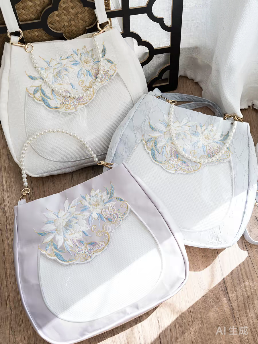 Antique style handbag古风手提包