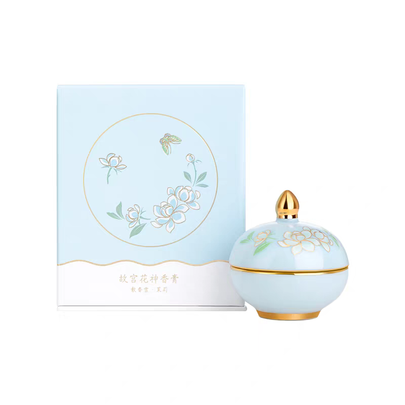 Forbidden City | Twelve Flower Deities Solid Perfume – Museum Cultural & Creative Gift for Weddings, Birthdays, Women's Souvenir