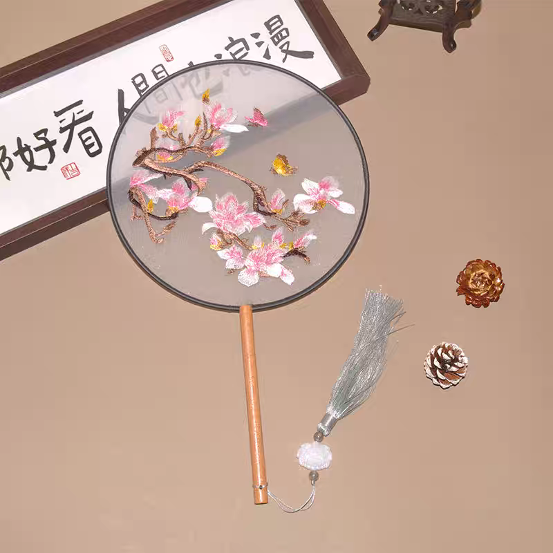 Kipas bulat tradisional Cina
