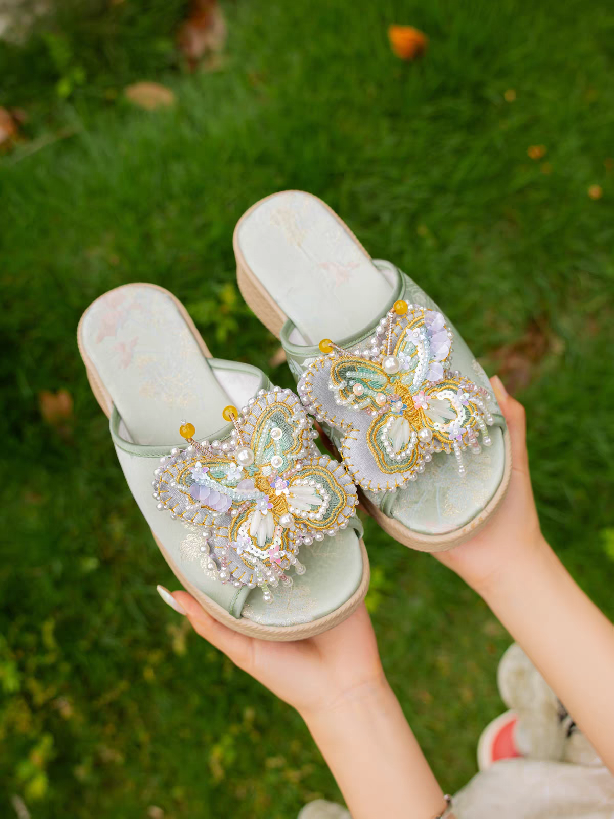 Chinese Embroidered Shoes | 绣花鞋 | Traditional Hanfu Shoes size 34-40