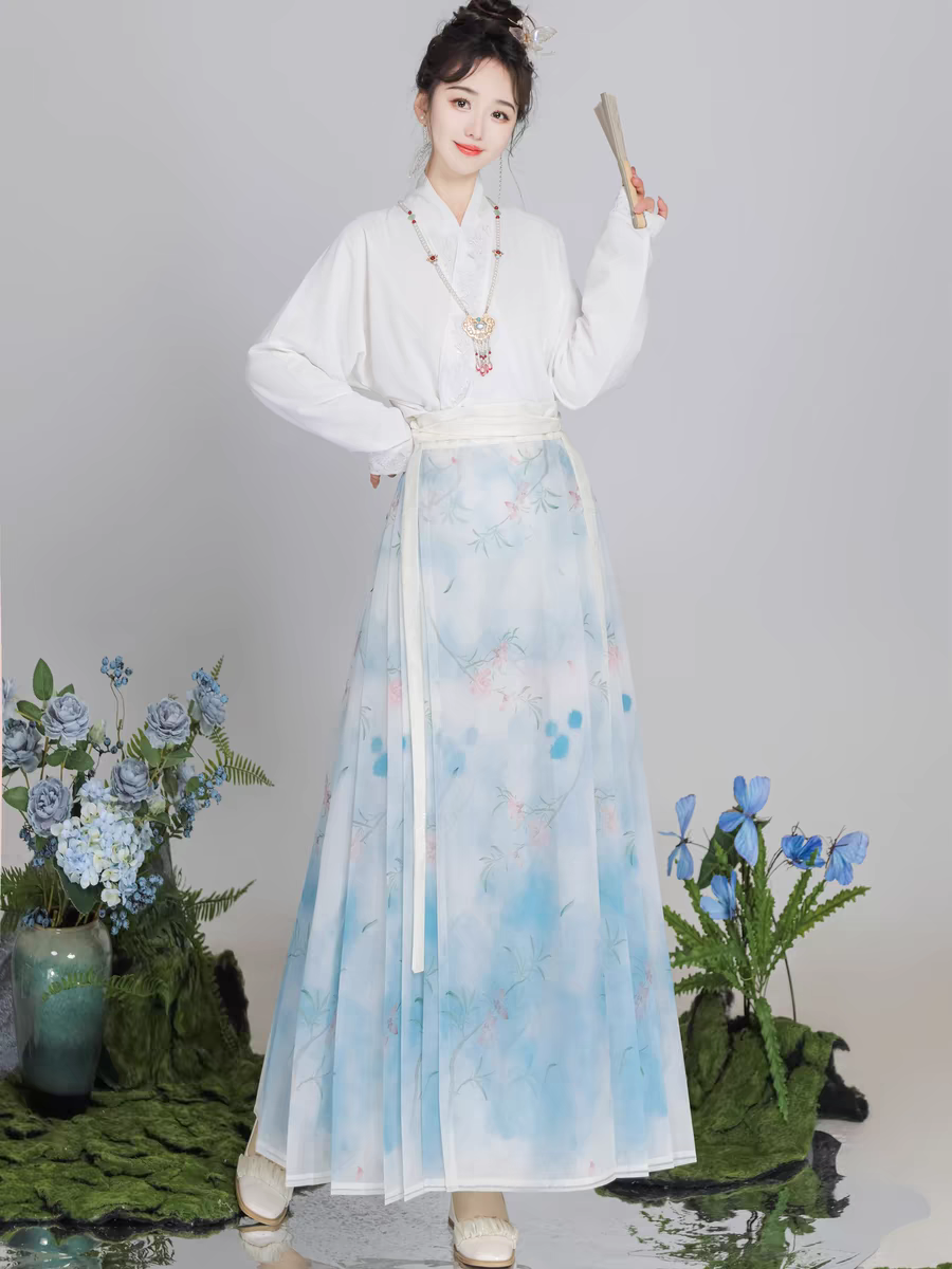 网纱马面裙