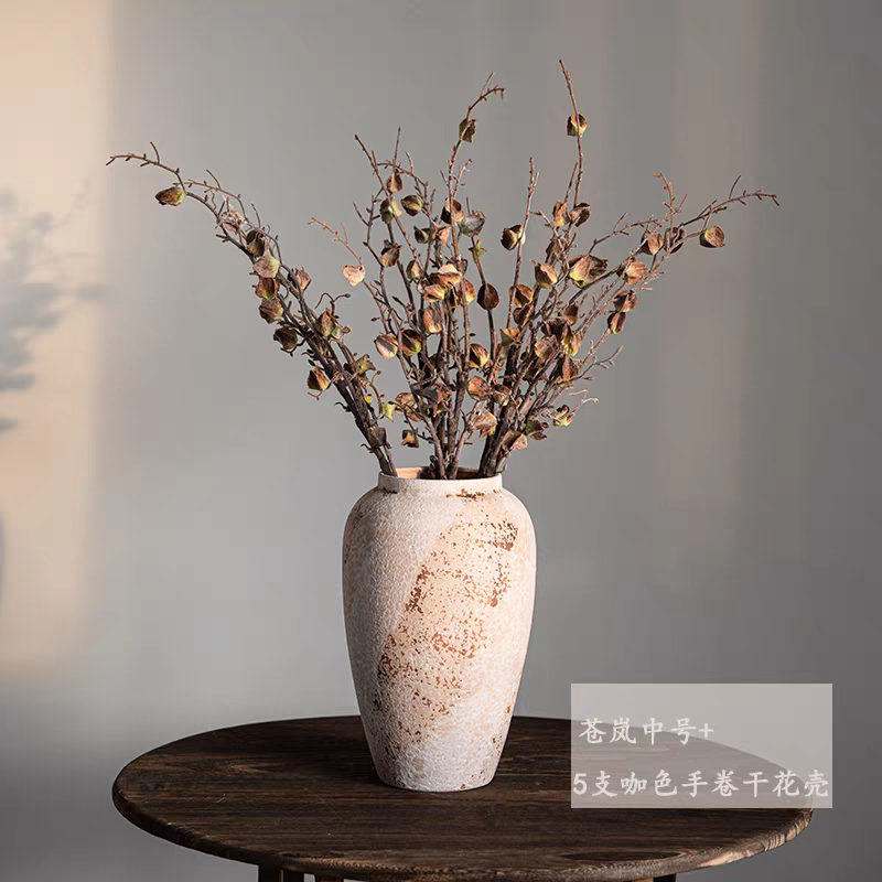 Vintage Wabi-sabi style ceramic vases中古侘寂风陶瓷花瓶