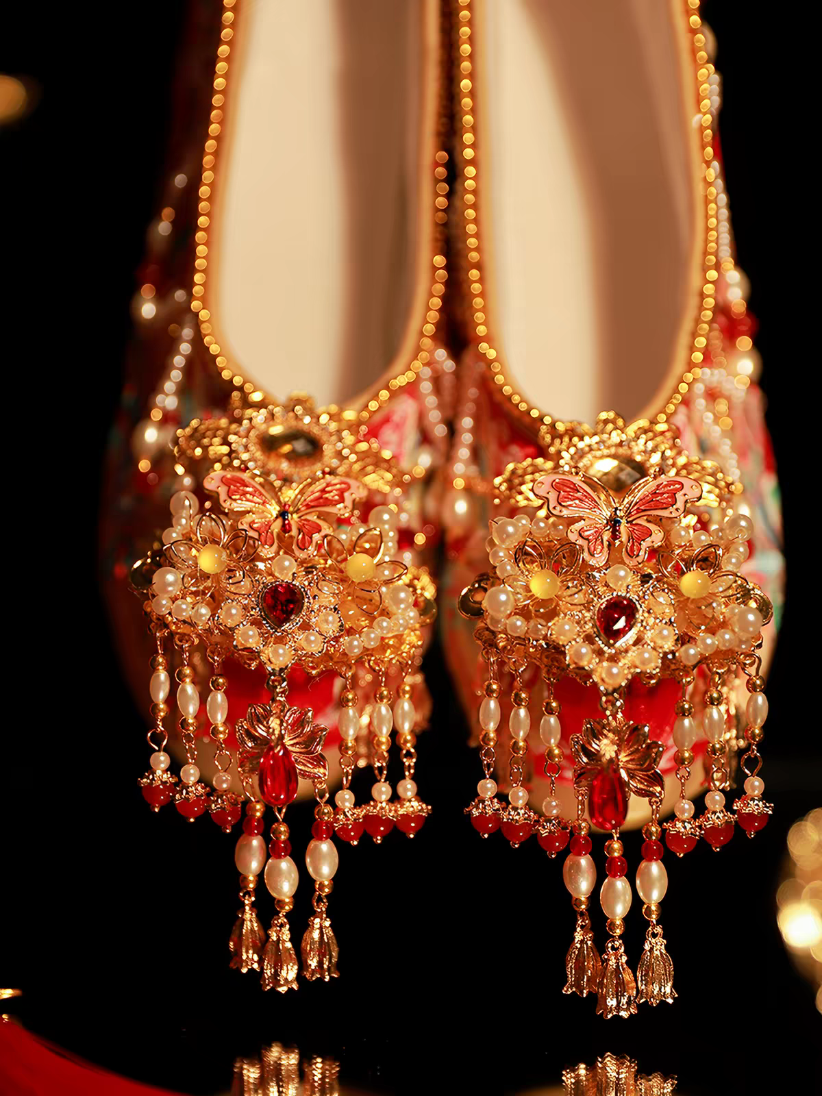 Ancient Chinese Hanfu Shoes |Traditional Chinese Wedding Shoes