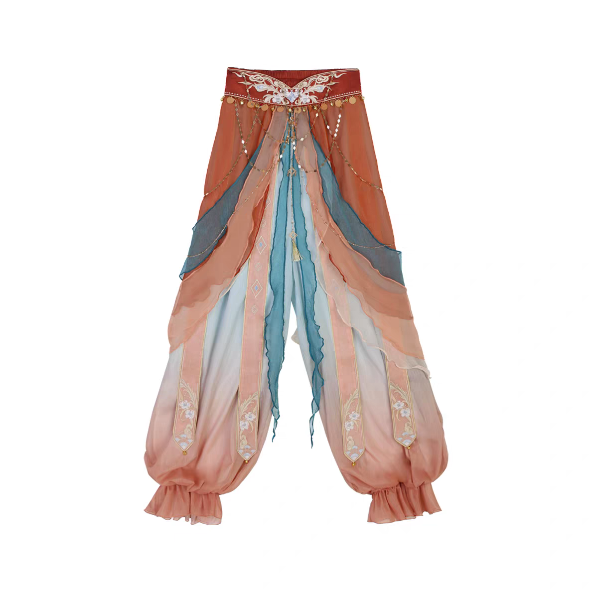 Hanfu-inspired Exotic Dunhuang Flying Apsaras Set — Western Regions Princess Han-element Dance Costume