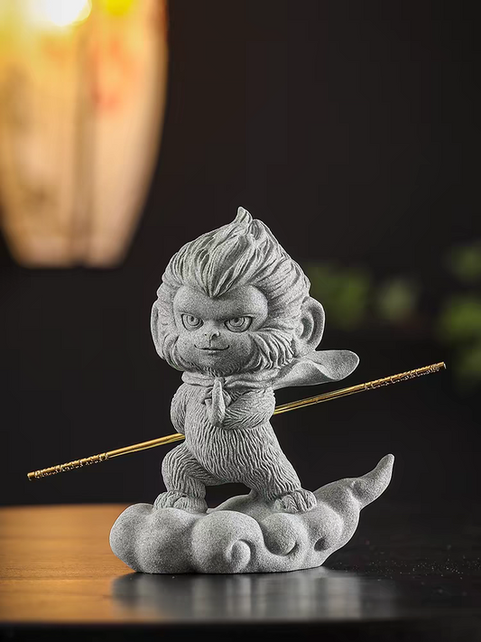 Wukong tea pet 14.7*8.7*17.6cm