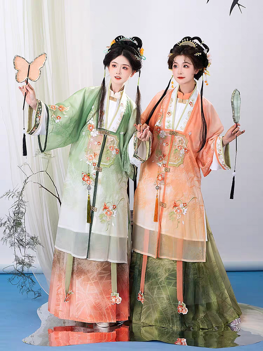 Traditional Chinese Hanfu Outfit明制汉服S-L
