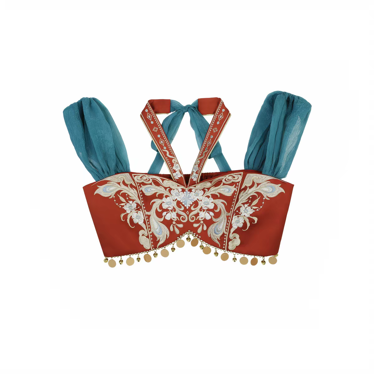 Hanfu-inspired Exotic Dunhuang Flying Apsaras Set — Western Regions Princess Han-element Dance Costume