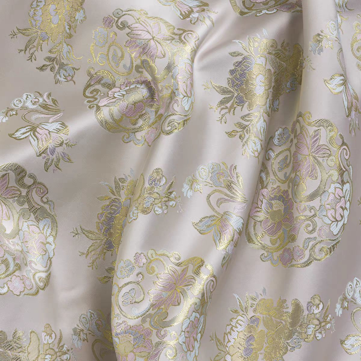 Premium Chinese Fabric for Hanfu, Qipao & Accessories – Jacquard Brocade & Silk Satin – Perfect for Bags, Dresses & DIY Chinese-Inspired Items
