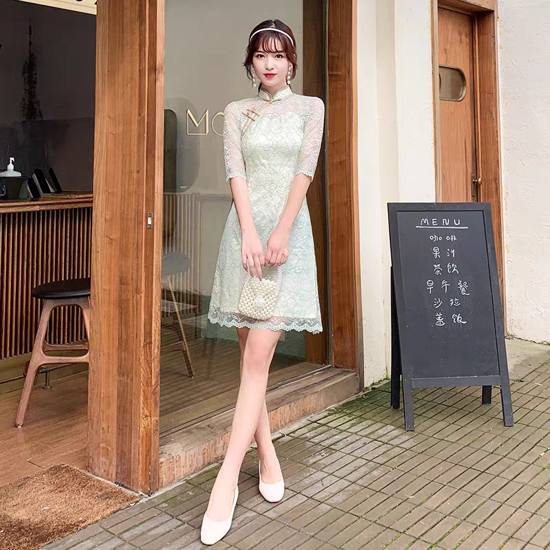 旗袍 cheongsam S-XL