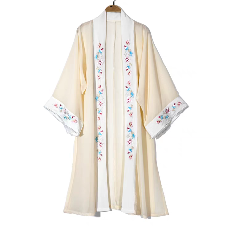 Hanfu double-breasted shirt汉服对襟衫S-XL