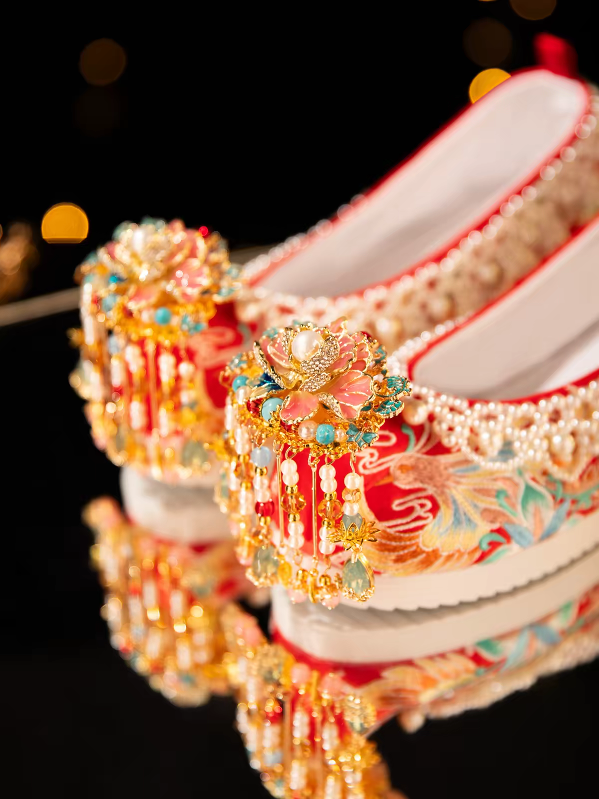 Ancient Chinese Hanfu Shoes |Traditional Chinese Wedding Shoes
